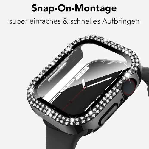 MillesTECband GLAMOUR Glitzerhülle für Apple Watch - MillesTEC