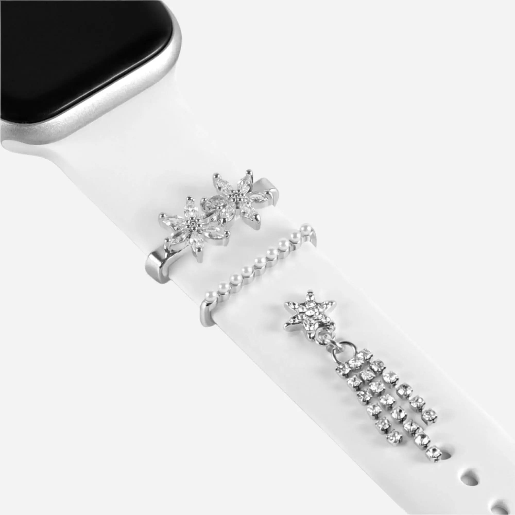 MillesTECband Apple Watch Charms "Edelweiß" - MillesTEC