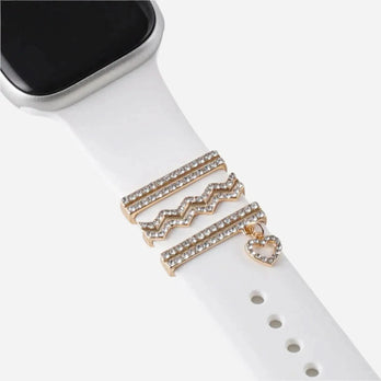 bandkult Apple Watch Charms "Hanging Heart" - Gold