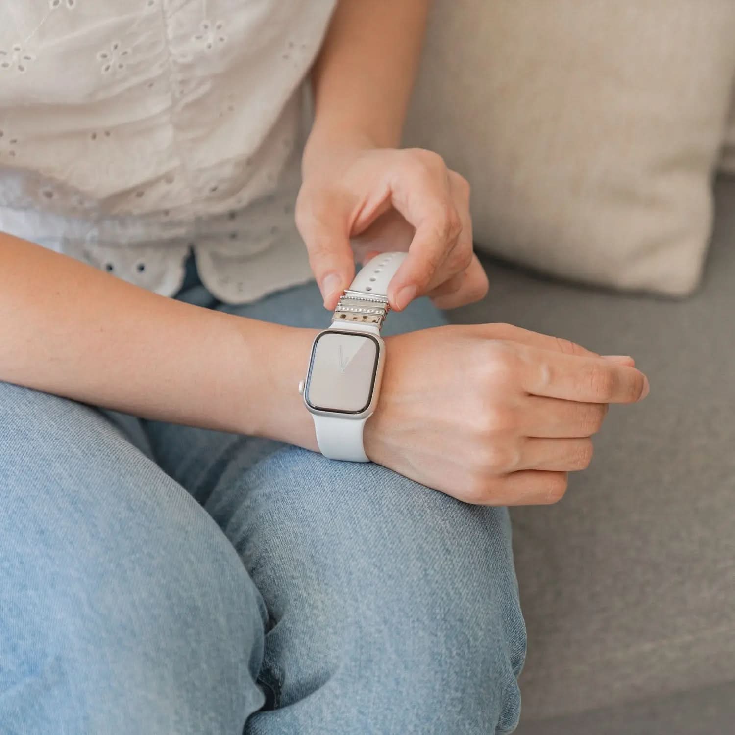 MillesTECband Apple Watch armband bedels MillesTEC