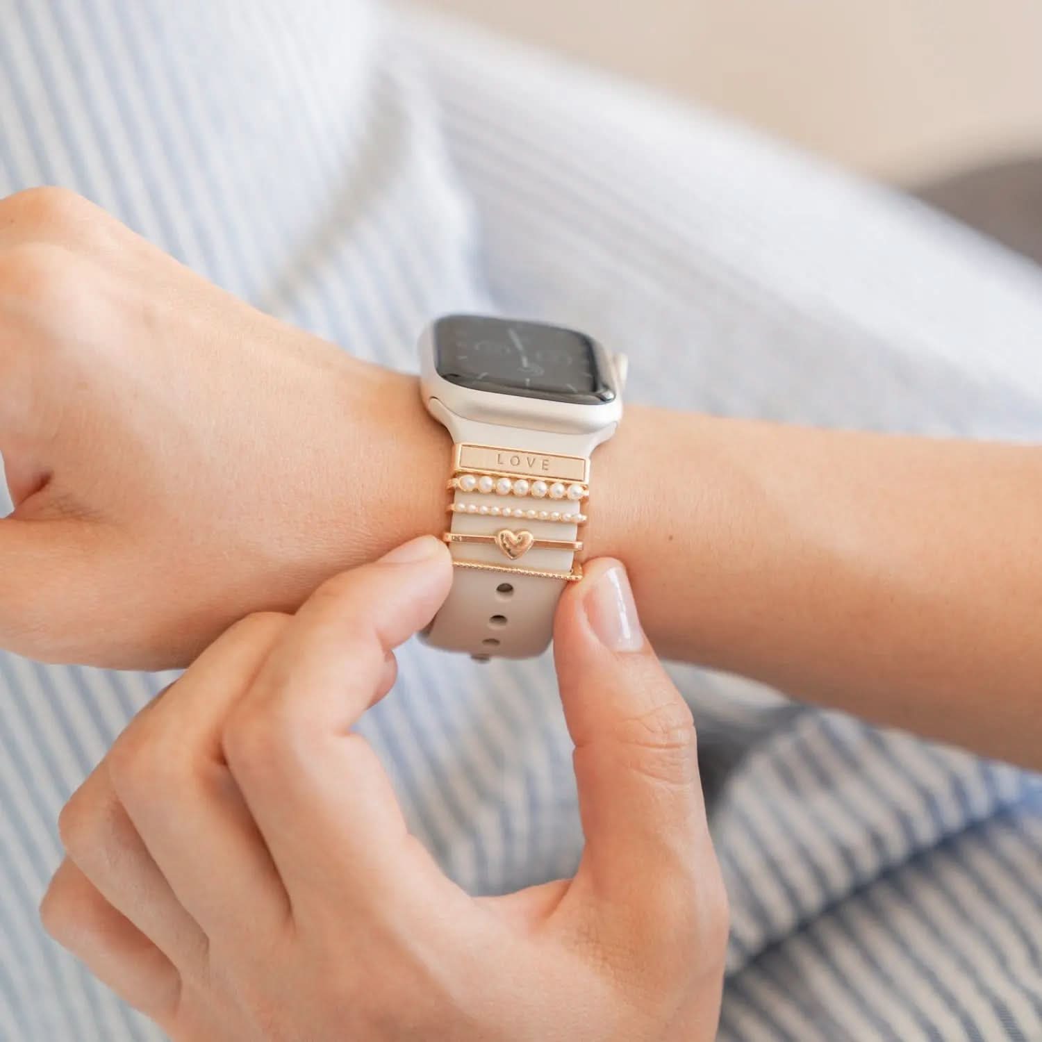 MillesTECband Apple Watch armband bedels MillesTEC