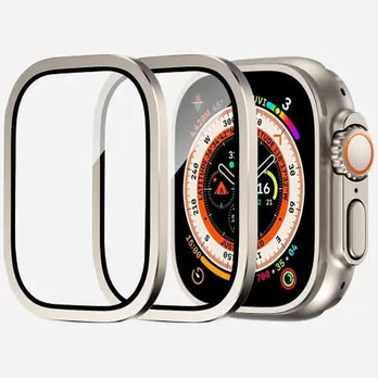 bandkult ADVENTURE Apple Watch Ultra Schutzfolie Glas für Apple Watch Ultra 49 mm - 2er Set – zweite Ansicht