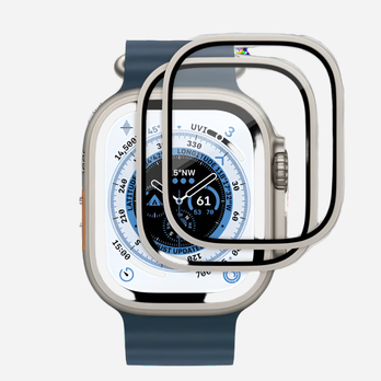 bandkult ADVENTURE Apple Watch Ultra Schutzfolie Glas für Apple Watch Ultra 49 mm - 2er Set