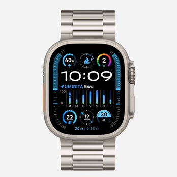 bandkult Apple Watch Ultra Armband „Echo“ Titan – zweite Ansicht