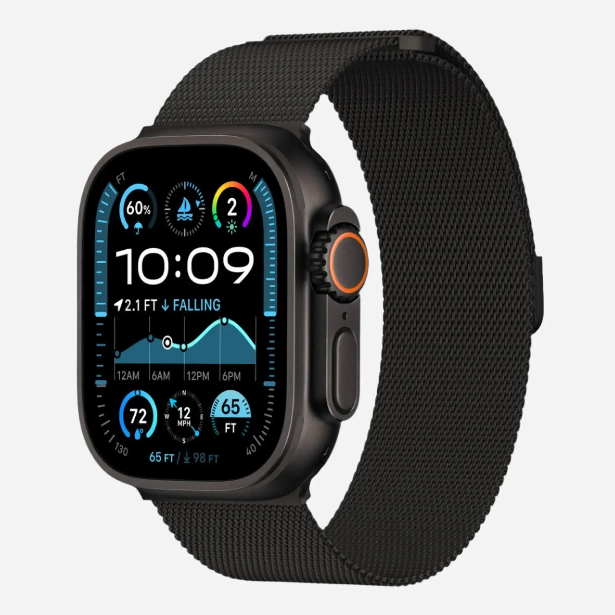 MillesTECband Apple Watch Ultra Milanaise Armband - MillesTEC
