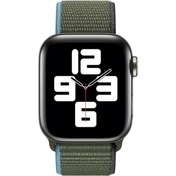 Apple Watch Nylonarmband – Woven mit Klettverschluss – 38–49 mm | bandkult® – Für Series 1–11, SE (1.–3. Gen.), Ultra, Ultra 2 & Ultra 3 – zweite Ansicht