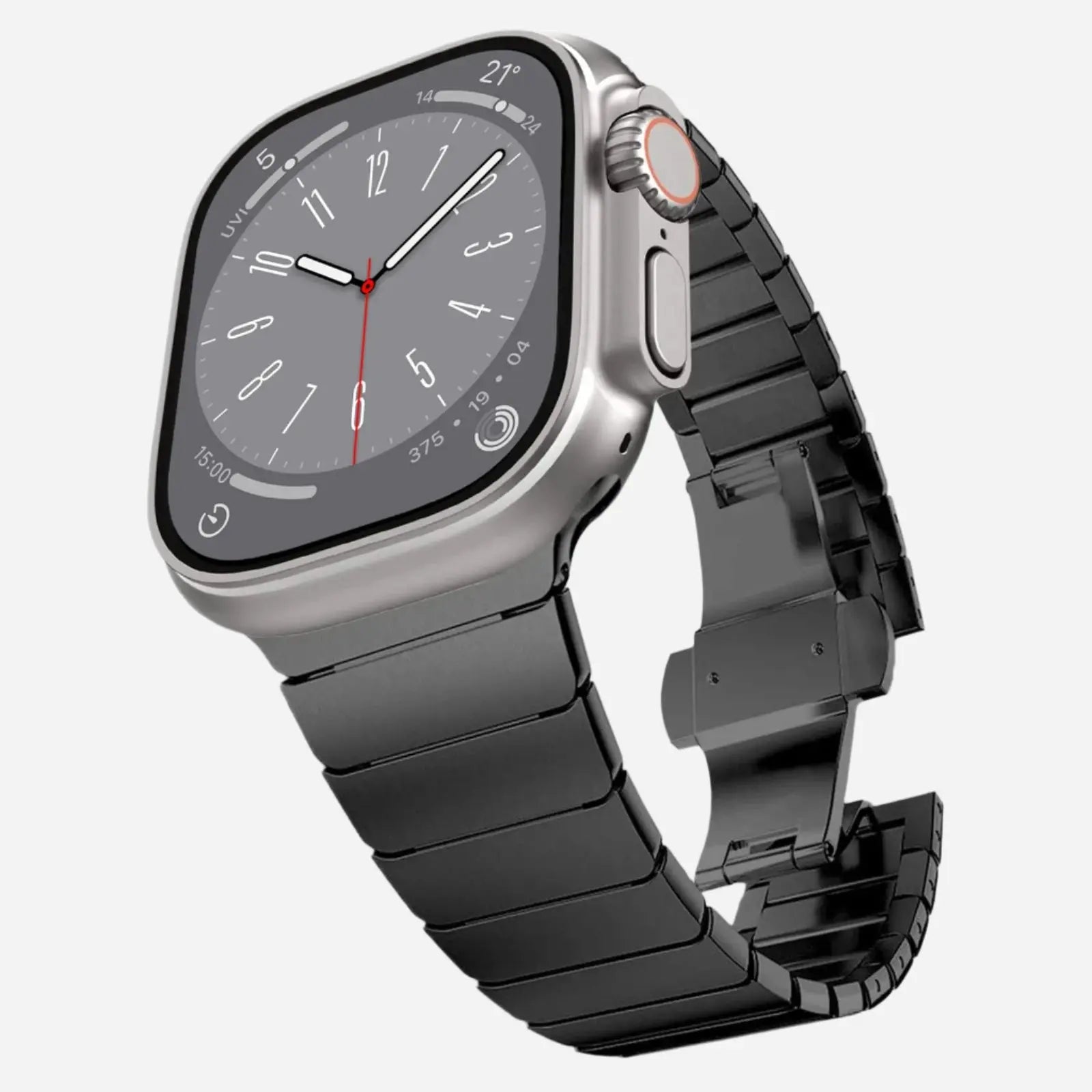 MillesTECband Apple Watch Ultra Edelstahl Armband "Striker" - MillesTEC