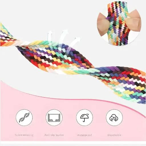 bandkult Braided Mag Nylon Apple Watch Armband Magnetverschluss bandkult