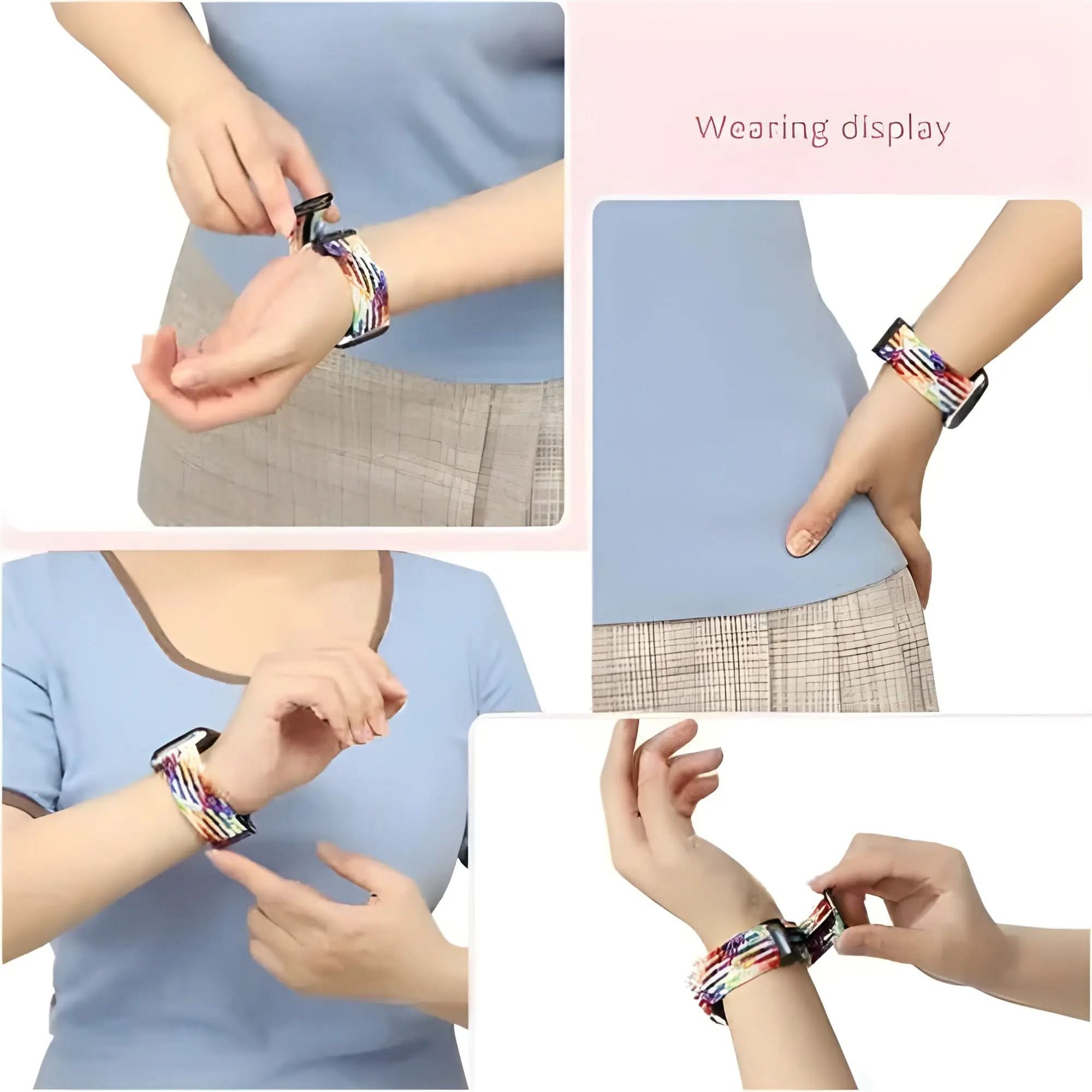 bandkult Braided Mag Nylon Apple Watch Armband Magnetverschluss bandkult