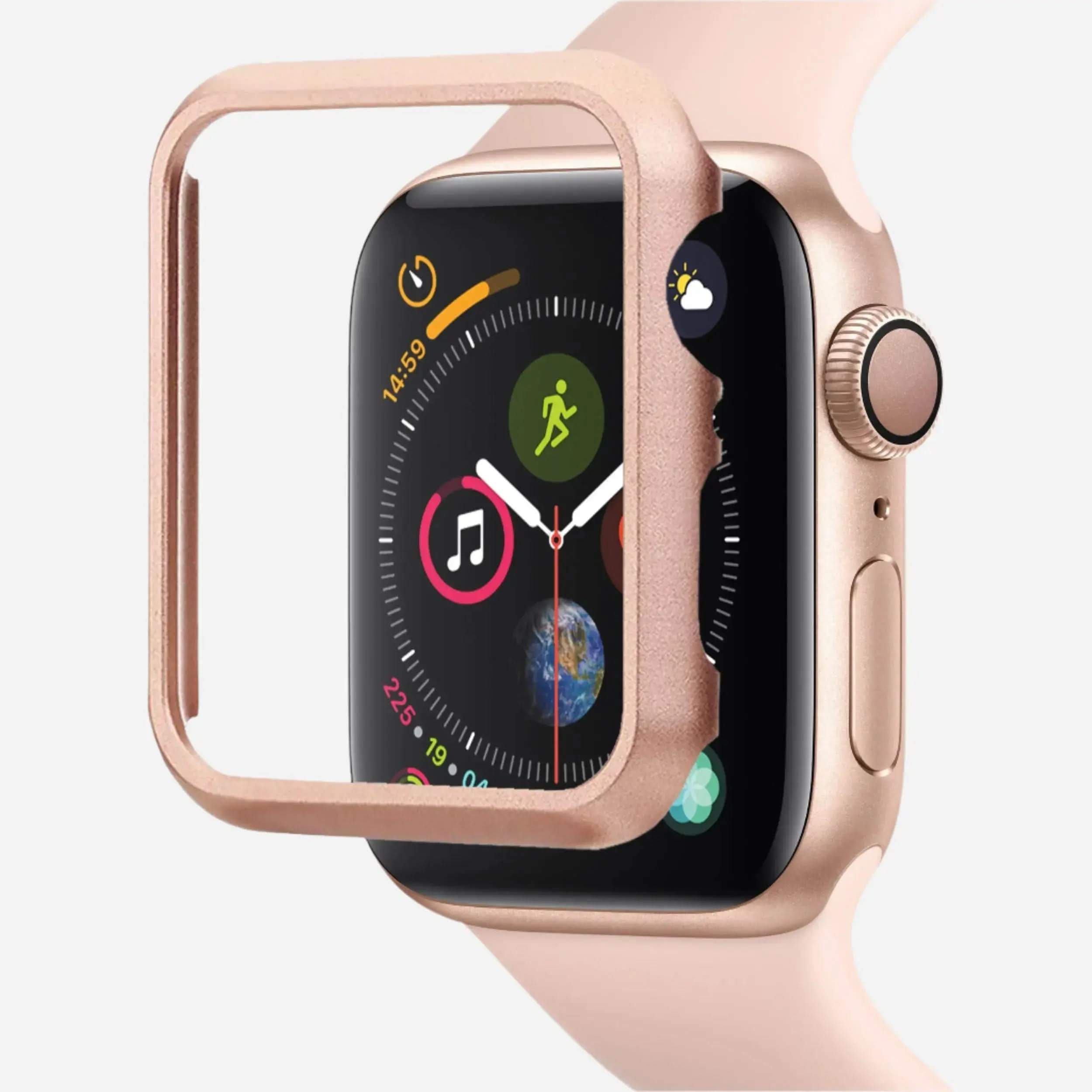 MillesTECbandPRO AluFrame Hülle für Apple Watch Series 9, 8 und 7 - 41 mm - MillesTEC