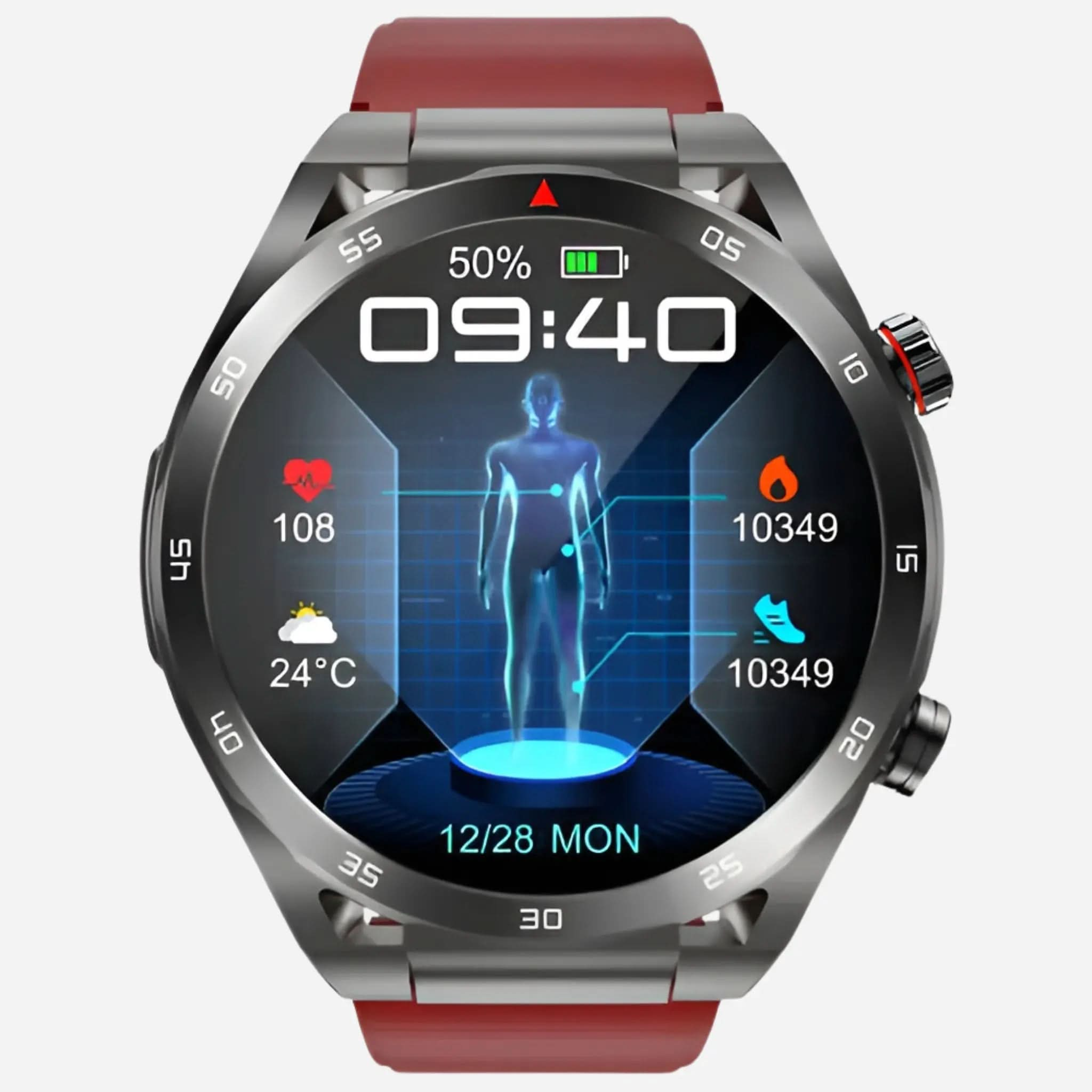 VITAL One 2 - 2025 Premium Smartwatch mit KI Assistenz bandkult