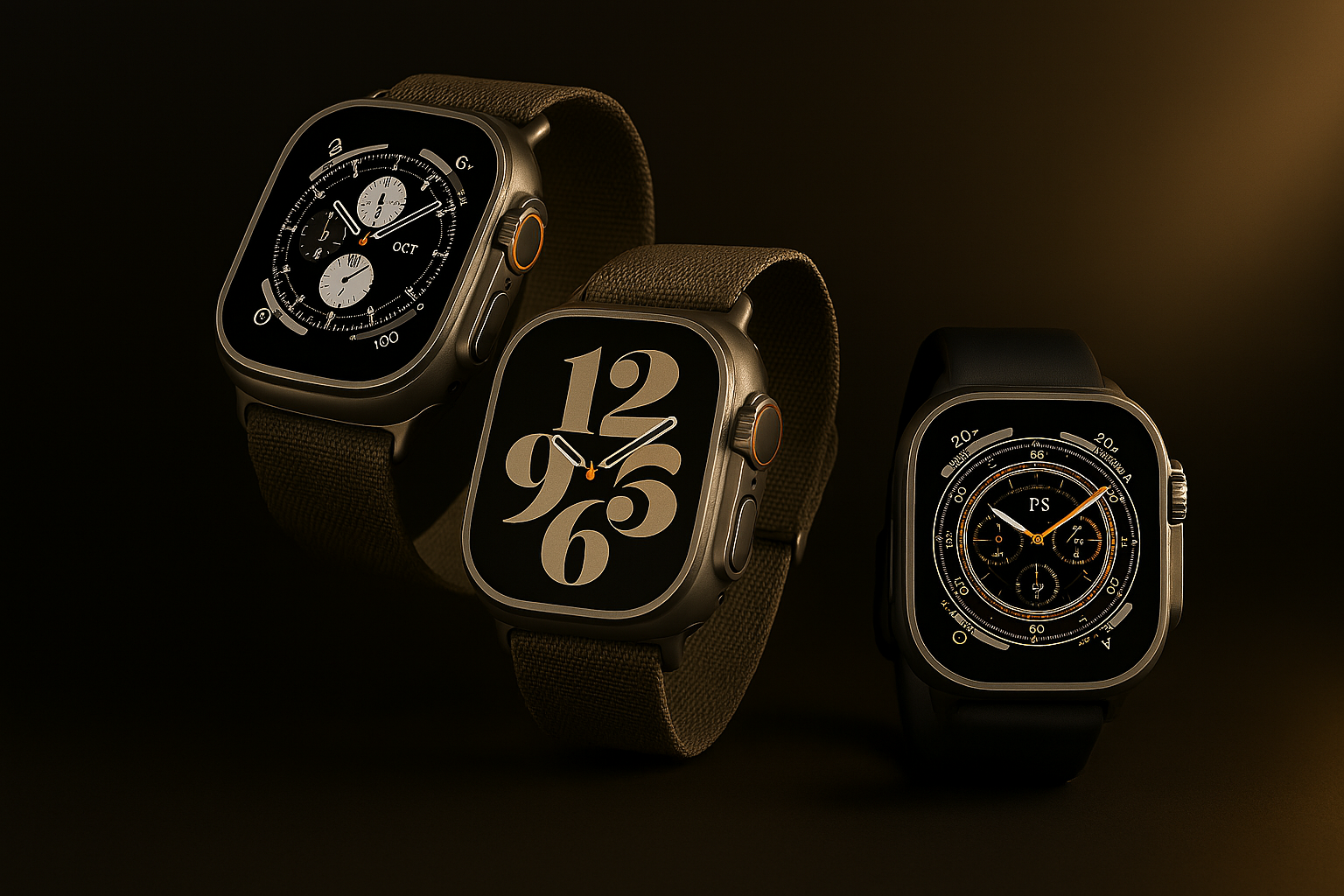 Bande Apple Watch - convient à tous les modèles et toutes les tailles