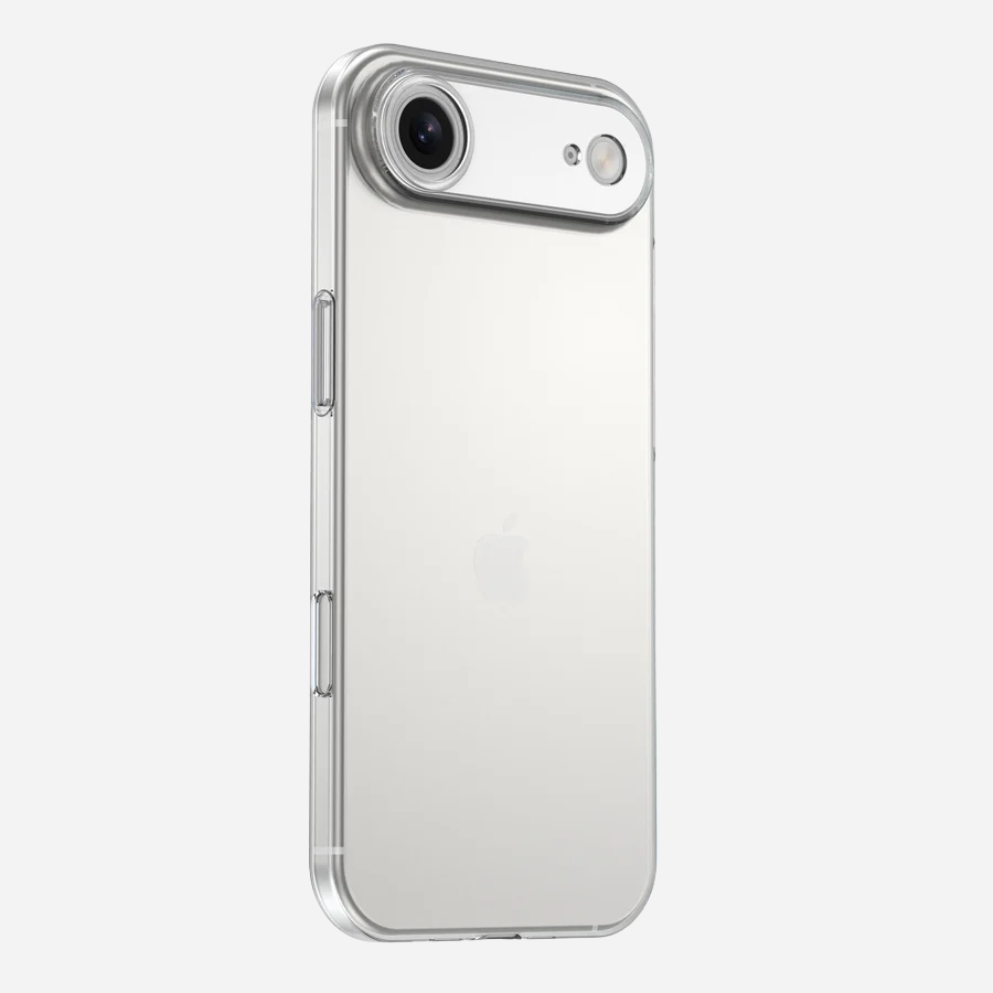 iPhone 17 Air Invisible Air Case – transparente Rückseite mit griffigen Kanten, stoßdämpfend