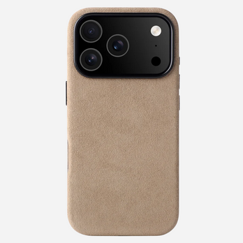bandkult iPhone 17 Pro Hülle aus Alcantara – zweite Ansicht