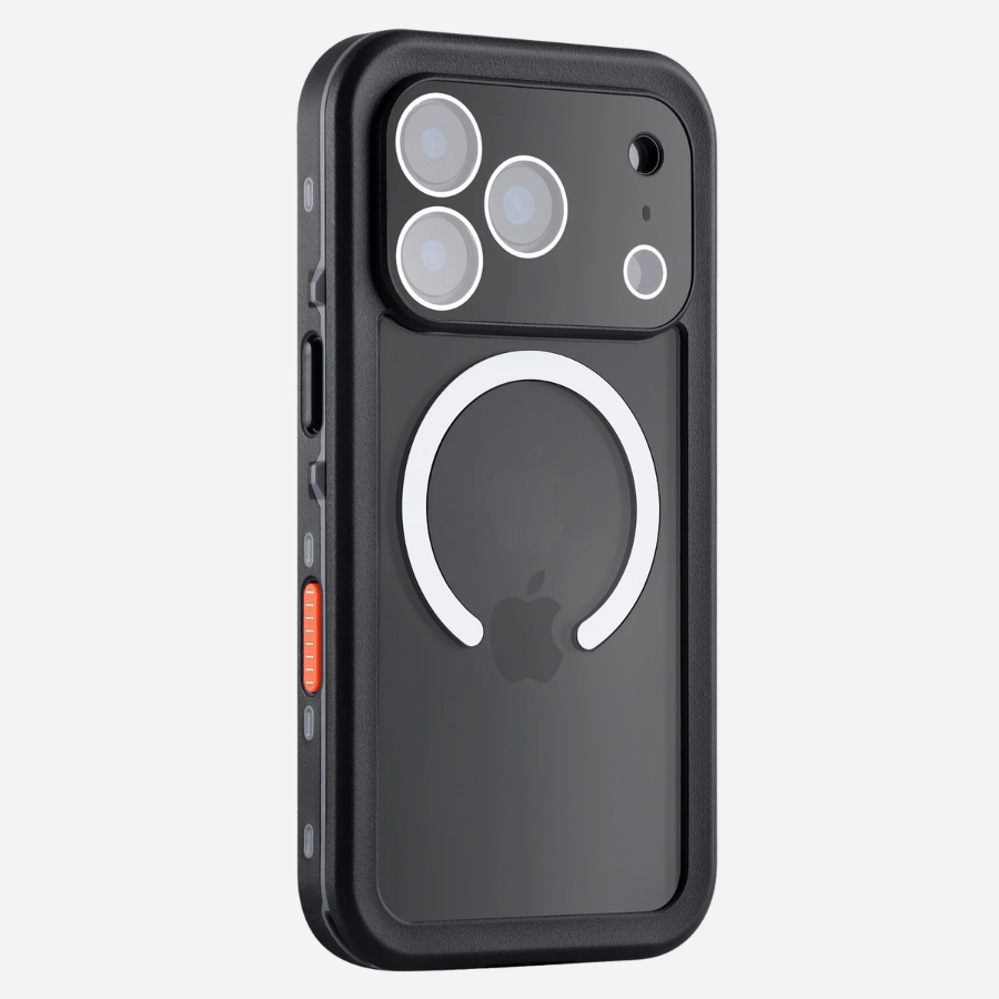 Wasserdichtes Actioncase für iPhone 17 Pro Max – 360°-Schutz, IP68, MagSafe-Ring (Seitlich)
