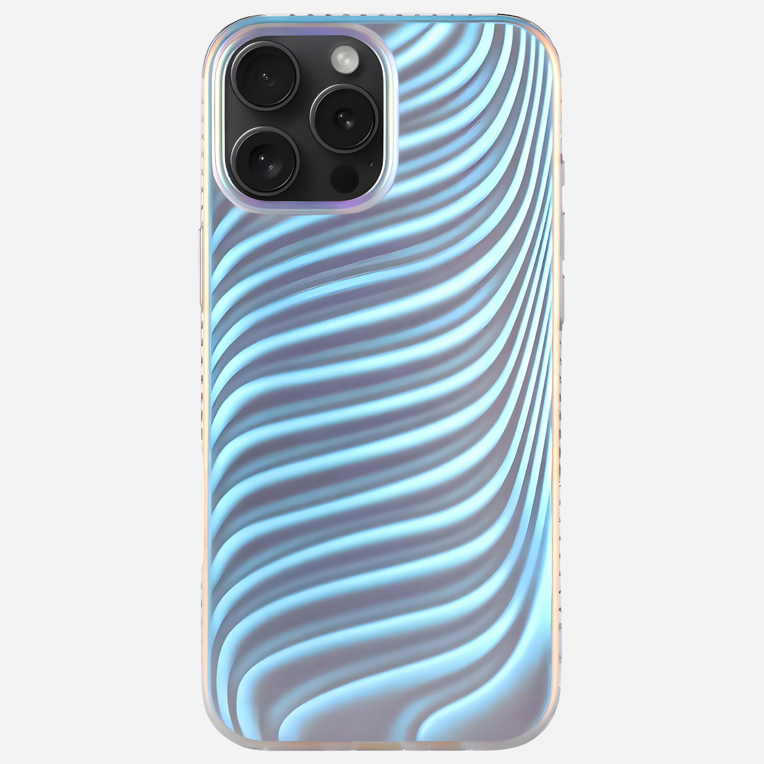 iPhone 16 Pro Pearl Case – Schillernde Hülle im Perlmutt-Look mit Air Cushion