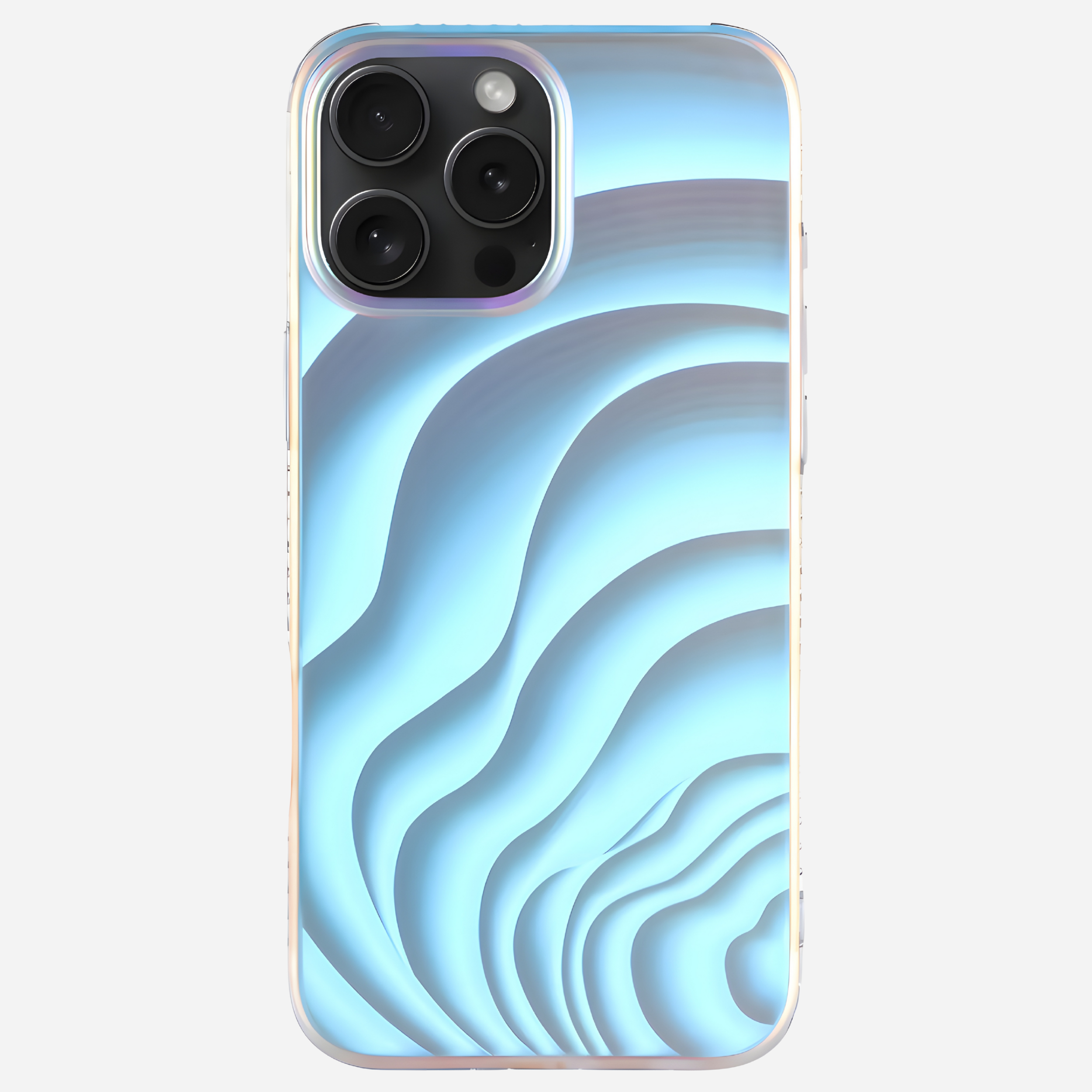 iPhone 16 Pro Pearl Case – Schillernde Hülle im Perlmutt-Look mit Air Cushion