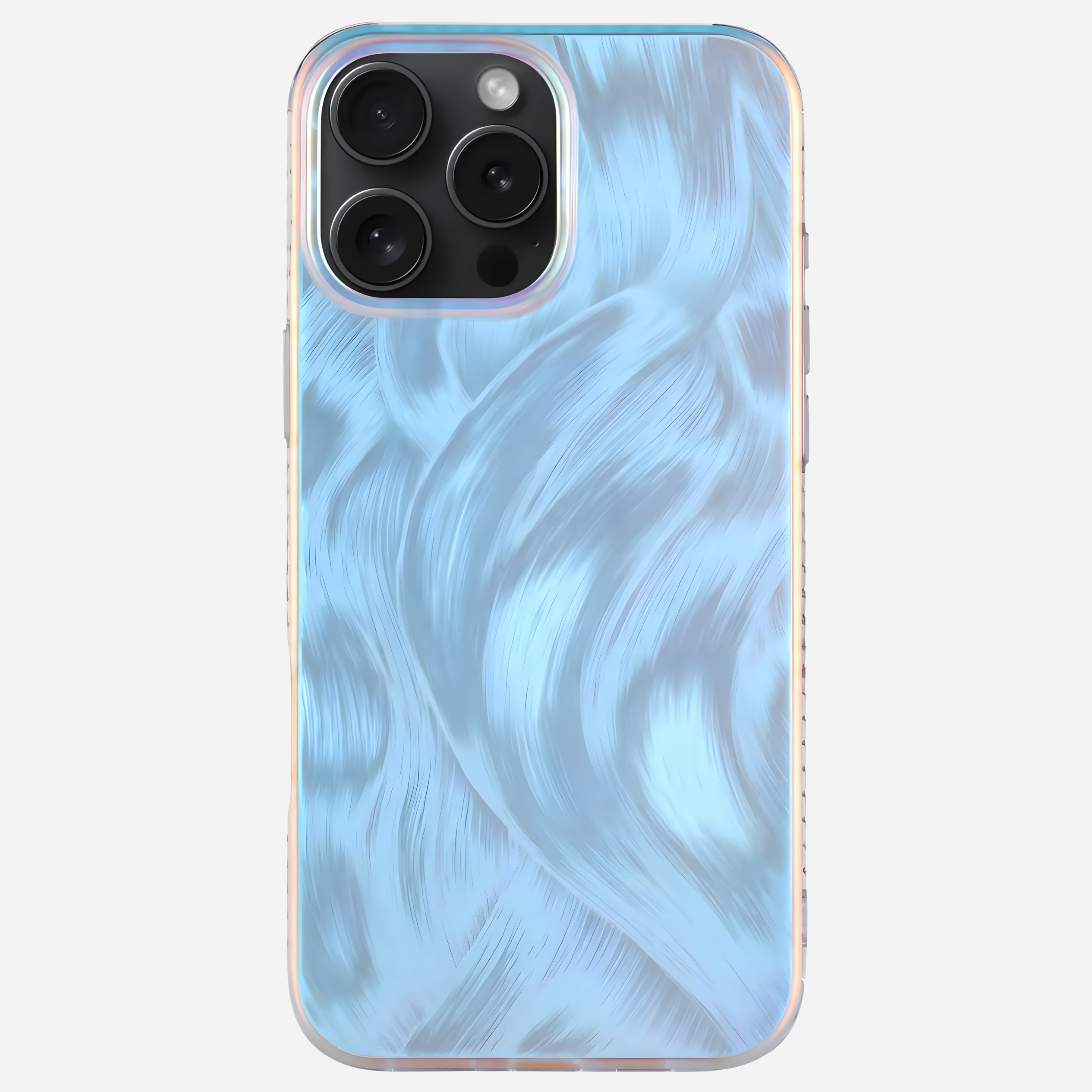iPhone 16 Pro Pearl Case – Schillernde Hülle im Perlmutt-Look mit Air Cushion _9
