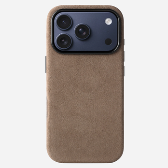 bandkult iPhone 17 Pro Hülle aus Alcantara – zweite Ansicht