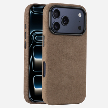 bandkult iPhone 17 Pro Hülle aus Alcantara
