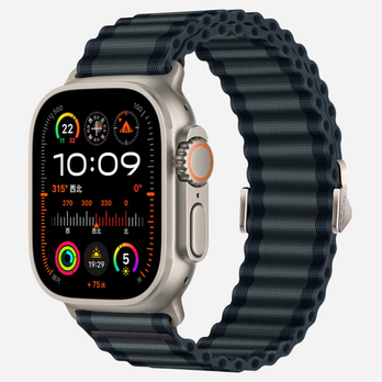 Apple Watch Nylon Armband – 44–49 mm | Atmungsaktiv, Verstellbar & kompatibel mit Series 4–10, SE, Ultra | bandkult