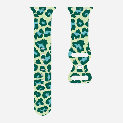Apple Watch Armband Leopard Style-Design – Silikon Ersatzband 49–41 mm