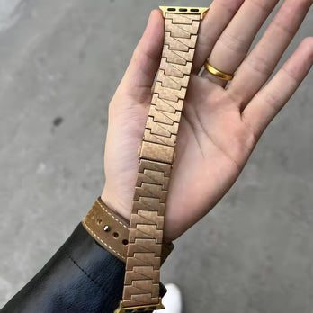 CarbonEdge™ – Premium Kohlefaser-Muster Armband für Apple Watch (Ultra, Series 3–9, SE)