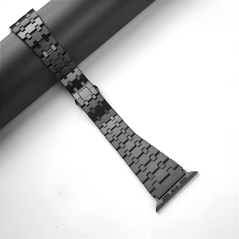 TitanLink™ – Klassisches Edelstahl-Armband für Apple Watch (Ultra, Series 3–9, SE)