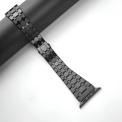 TitanLink™ – Klassisches Edelstahl-Armband für Apple Watch (Ultra, Series 3–9, SE)