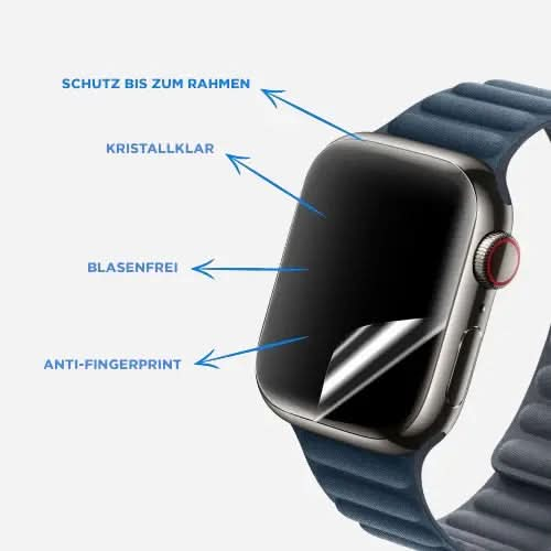 MillesTECband SCND.SKIN Apple Watch Full Cover Schutzfolie - MillesTEC