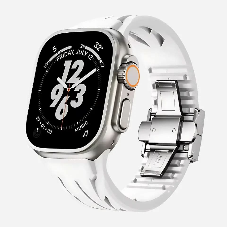MillesTECband Apple Watch Sportarmband "Fluorkautschuk" MillesTEC
