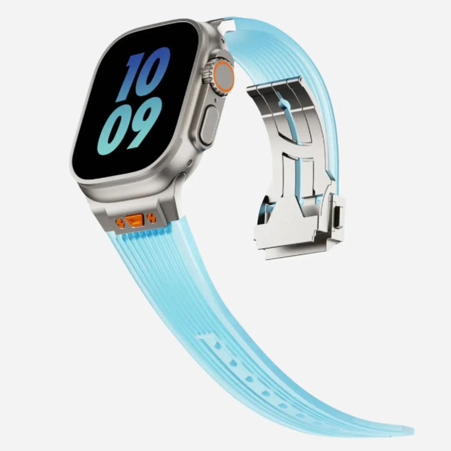 MillesTECband Apple Watch Silikonarmband „ICE“ - MillesTEC