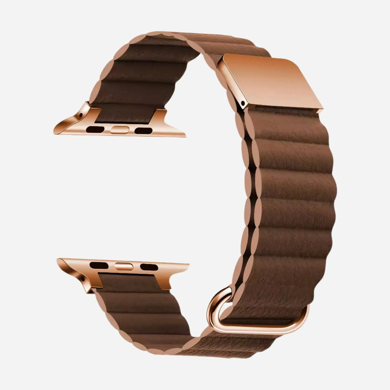 bandkult Kunstlederarmband "Classic" für Apple Watch