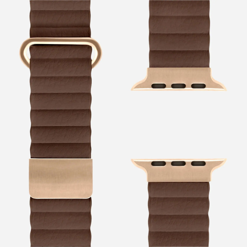 bandkult Kunstlederarmband "Classic" für Apple Watch – zweite Ansicht