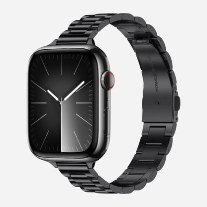 MillesTECband Apple Watch Gliederarmband "Arctica" - Slim MillesTEC