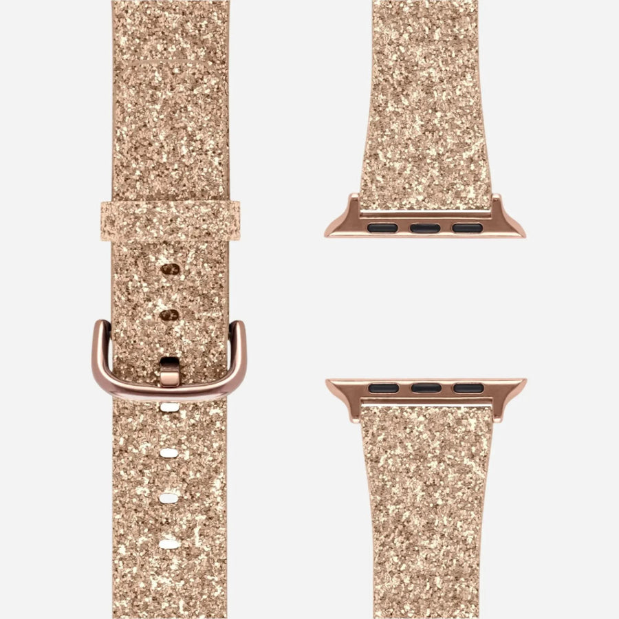 MillesTECband Apple Watch Glitzerarmband "Oasis" - MillesTEC