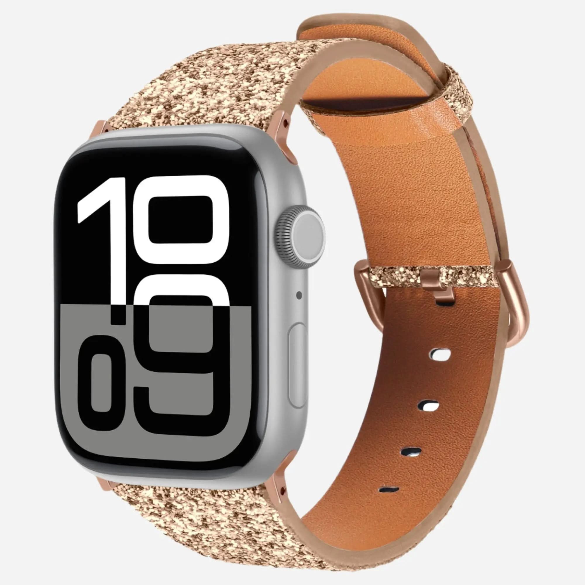 MillesTECband Apple Watch Glitzerarmband "Oasis" - MillesTEC