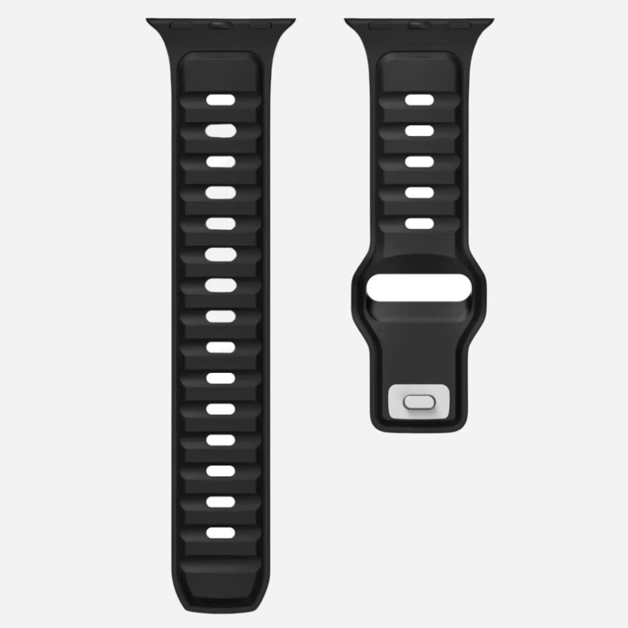 MillesTECband Apple Watch Silikonarmband „Swift“ MillesTEC