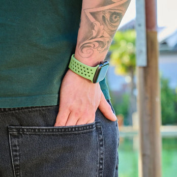 bandkult Apple Watch Silikonarmband "Eco" – zweite Ansicht