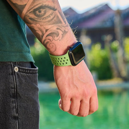 MillesTECband Apple Watch Silikonarmband "Eco" - MillesTEC