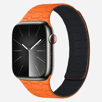 bandkult Apple Watch Silikonarmband "Crocodile"