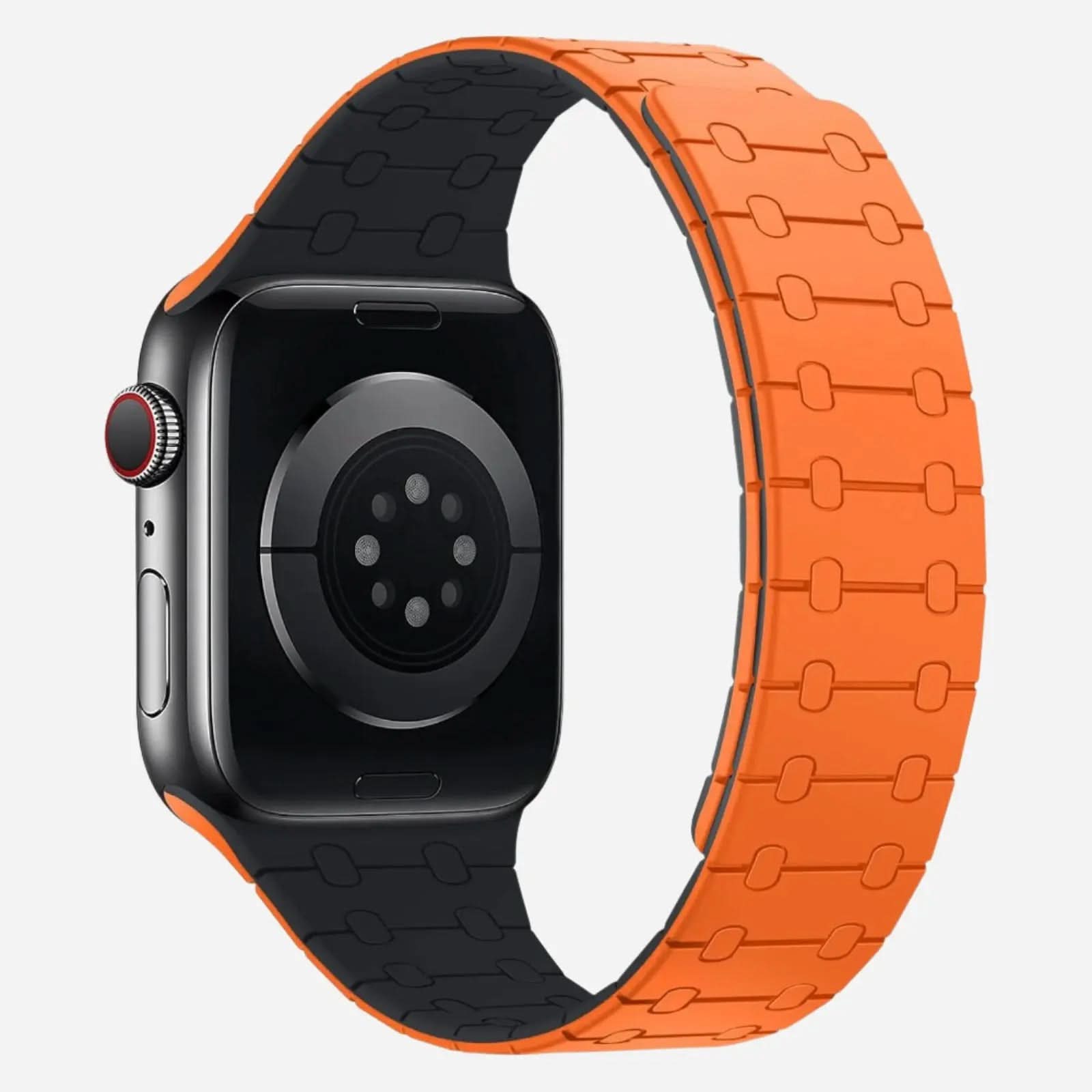 MillesTECband Apple Watch Silikonarmband "Crocodile" - MillesTEC