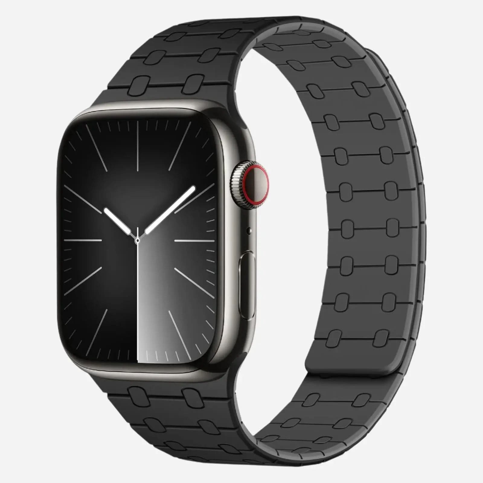 MillesTECband Apple Watch Silikonarmband "Crocodile" - MillesTEC