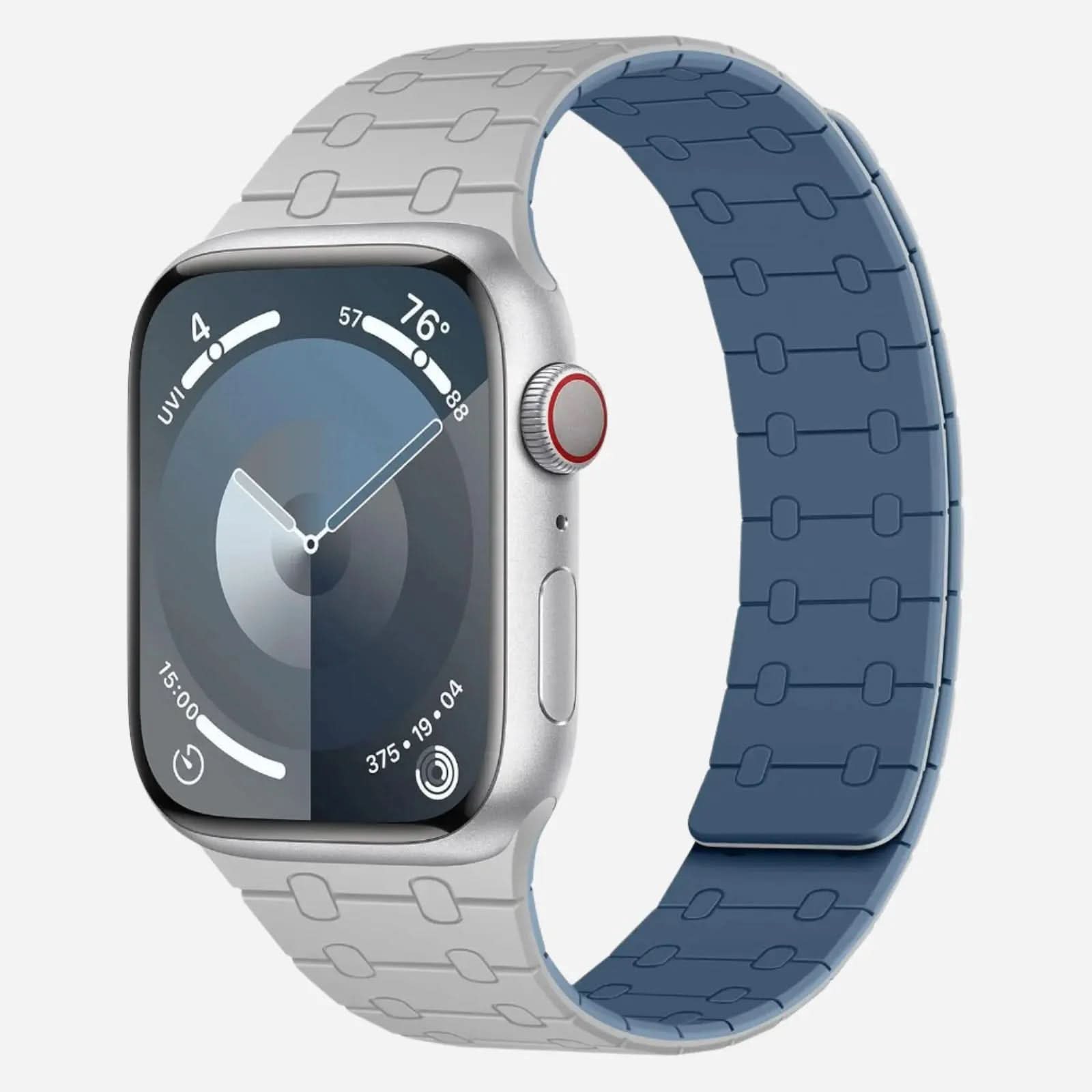 MillesTECband Apple Watch Silikonarmband "Crocodile" - MillesTEC