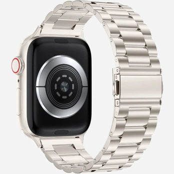 bandkult Apple Watch Gliederarmband "Arctica" – zweite Ansicht
