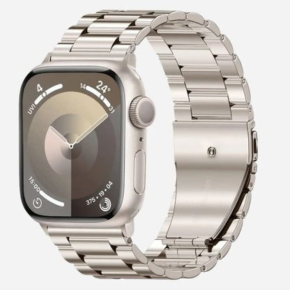 MillesTECband Apple Watch Gliederarmband "Arctica" MillesTEC