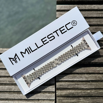 bandkult Apple Watch Gliederarmband "Diamonds" – zweite Ansicht