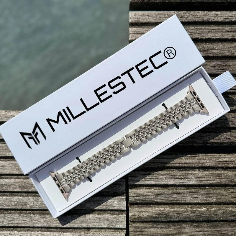 bandkult Apple Watch Gliederarmband "Diamonds" – zweite Ansicht