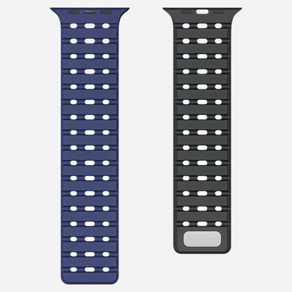 MillesTECband Apple Watch magnetisches Silikonarmband „Power“ MillesTEC
