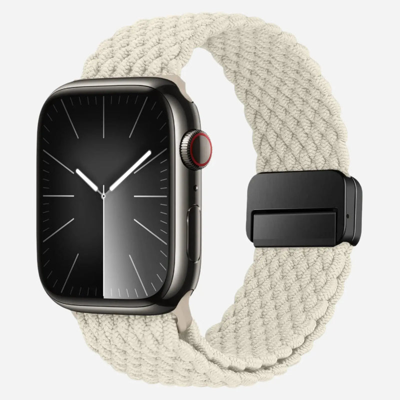 bandkult Geflochtenes Apple Watch Armband "Casual" mit Magnetverschluss – zweite Ansicht